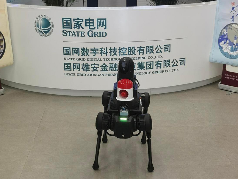 伽利略智能仿生四足機(jī)器人落地國(guó)網(wǎng)數(shù)字科技控股有限公司